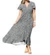 Bombom I'm Worth It Maxi Dress In Black In Black