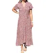Bombom I'm Worth It Maxi Dress In Red In Red