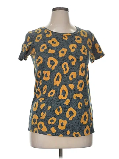 Pre-owned Bombom Short Sleeve T-shirt In Gold