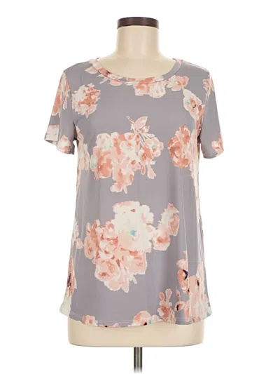 Pre-owned Bombom Short Sleeve T-shirt In Gray