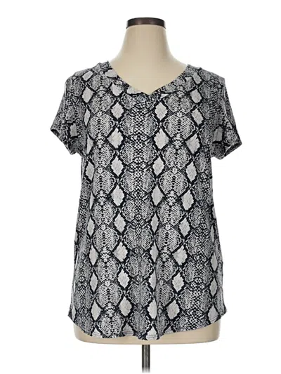 Pre-owned Bombom Short Sleeve T-shirt In Silver