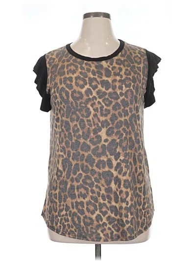 Pre-owned Bombom Sleeveless T-shirt In Brown