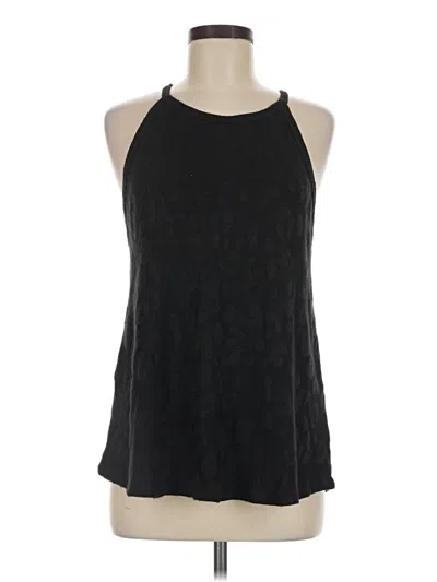 Pre-owned Bombom Tank Top Black Halter Neckline Tops