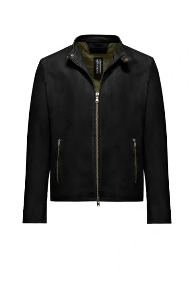 Bomboogie Black Leather Jacket