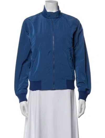 Pre-owned Bomboogie Bomber Jacket In Blue