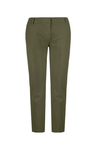 Bomboogie Chino Style Trousers In Green