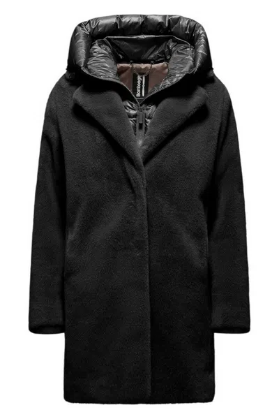 Bomboogie Coats Black In Nero Neri E Grigi