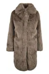 Bomboogie Coats In Castagna Marrone