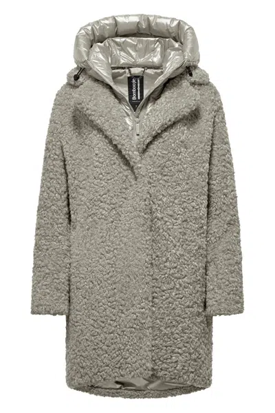 Bomboogie Coats Grey In Grigio Metallici E Grigi
