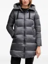 Bomboogie Geneva Hooded Padded Jacket In Gray