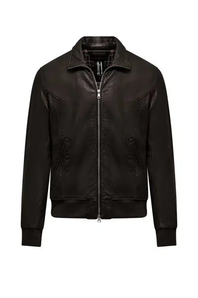 Bomboogie Jackets And Jackets Man  Jmchel Lgw5 14 Dark Brown