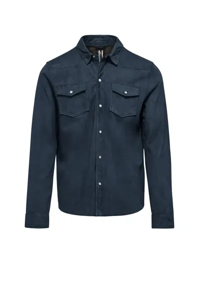 Bomboogie Jackets And Jackets Man  ♪ Pgts4 215 Ink Blue