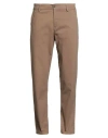 Bomboogie Man Pants Camel Size 34 Cotton, Elastane