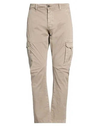 Bomboogie Man Pants Taupe Size 38 Cotton, Elastane In Neutral