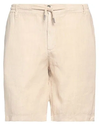 Bomboogie Man Shorts & Bermuda Shorts Beige Size Xxl Linen