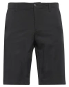 Bomboogie Man Shorts & Bermuda Shorts Black Size 33 Nylon, Elastane