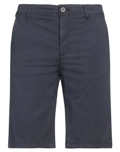 Bomboogie Man Shorts & Bermuda Shorts Navy Size 31 Cotton, Elastane