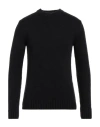 Bomboogie Man Sweater Black Size 3xl Acrylic, Polyamide, Wool In Black