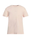 Bomboogie Man T-shirt Light Pink Size Xl Cotton In Pink