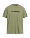 Bomboogie Man T-shirt Military Green Size Xxl Cotton