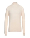 Bomboogie Man Turtleneck Cream Size L Nylon, Wool In White
