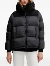 Bomboogie Nagoja Hooded Panelled Jacket In Black
