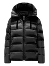 Bomboogie Rome Hooded Jacket In Black