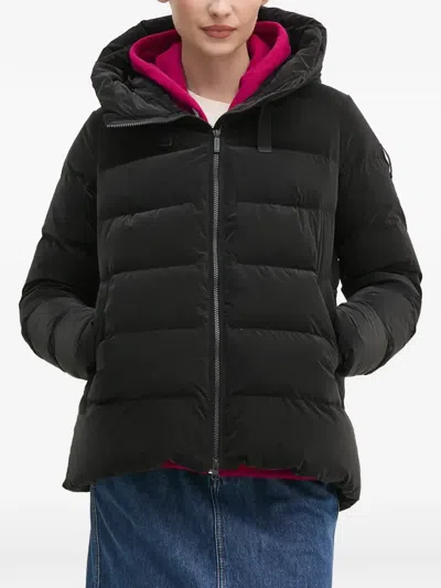 Bomboogie Rome Padded Design Jacket In Black