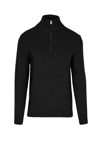 Bomboogie Shirts Man  Mm9315 Knf5 W/zip 90 Black