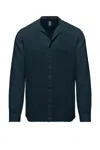 Bomboogie Shirts Man  Sm6401 ? Li2 20 Navy Blue In Blue