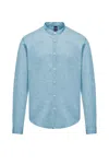 Bomboogie Shirts Man  Sm6401 ? Li2 23 Light Blue In Blue