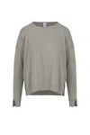 Bomboogie Sweaters Beige In Gray