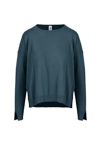 Bomboogie Sweaters Blu In Blu Blu E Verdi