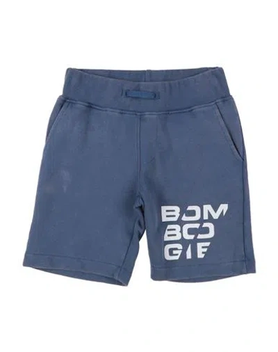 Bomboogie Babies'  Toddler Boy Shorts & Bermuda Shorts Navy Size 6 Organic Cotton In Blue