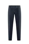 Bomboogie Trousers Blue In Blu Blu E Verdi