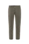 Bomboogie Trousers Grey In Grigio Neri E Grigi