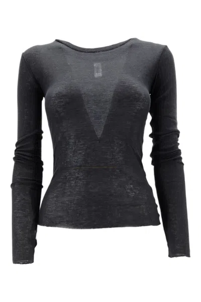 Bomboogie T-shirts And Polos Black In Nero Neri E Grigi