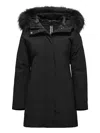 Bomboogie Zip-fastening Coat In Black