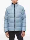 Bomboogie Zip Padded Jacket In Blue