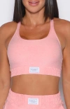 Bombshell Sportswear Cloud Lounge Bra In Pink