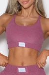 Bombshell Sportswear Cloud Lounge Bra In Purple