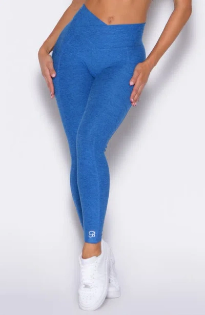 Bombshell Sportswear Contour Leggings In Blue