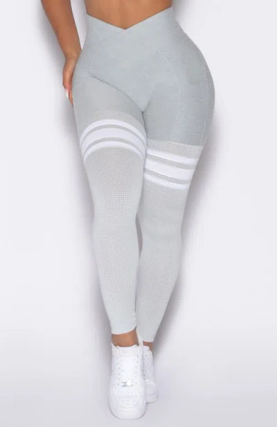 Bombshell Sportswear Contour Thigh High In Gray