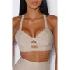 Bombshell Sportswear Core Set Bra In Brown