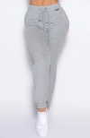 Bombshell Sportswear Cuddle Up Joggers In Gray
