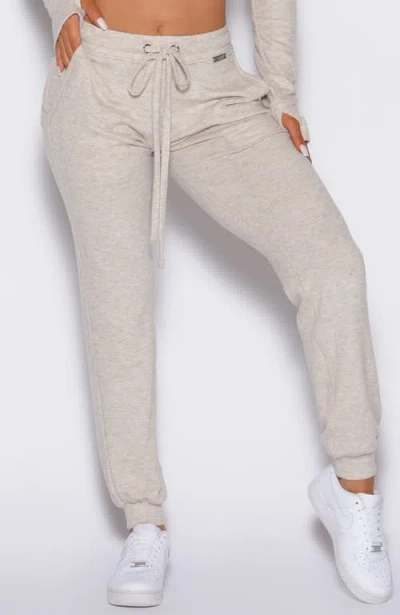 Bombshell Sportswear Cuddle Up Joggers In Gray