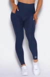 Bombshell Sportswear Curves 2.0 Leggings In Blue