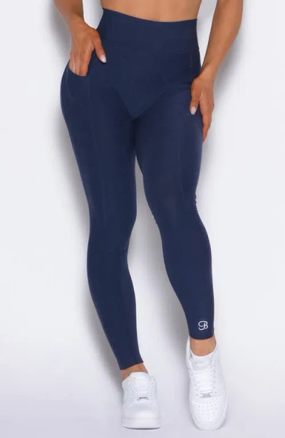 Bombshell Sportswear Curves 2.0 Leggings In Blue