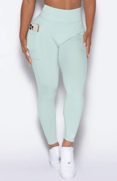 Bombshell Sportswear Define Leggings In Gray