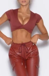 Bombshell Sportswear Fab Bust Bra In Red